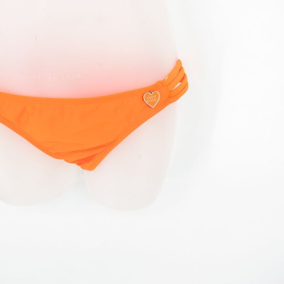 Body Glove Womens Orange Bikini Set  Halter Top Side Strap Bottom Small NWT - Picture 2 of 5